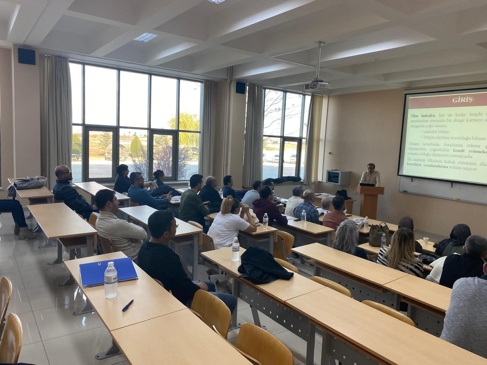 AKÜSEM’de Konkordato Komiserliği Temel Eğitimi Tamamlandı