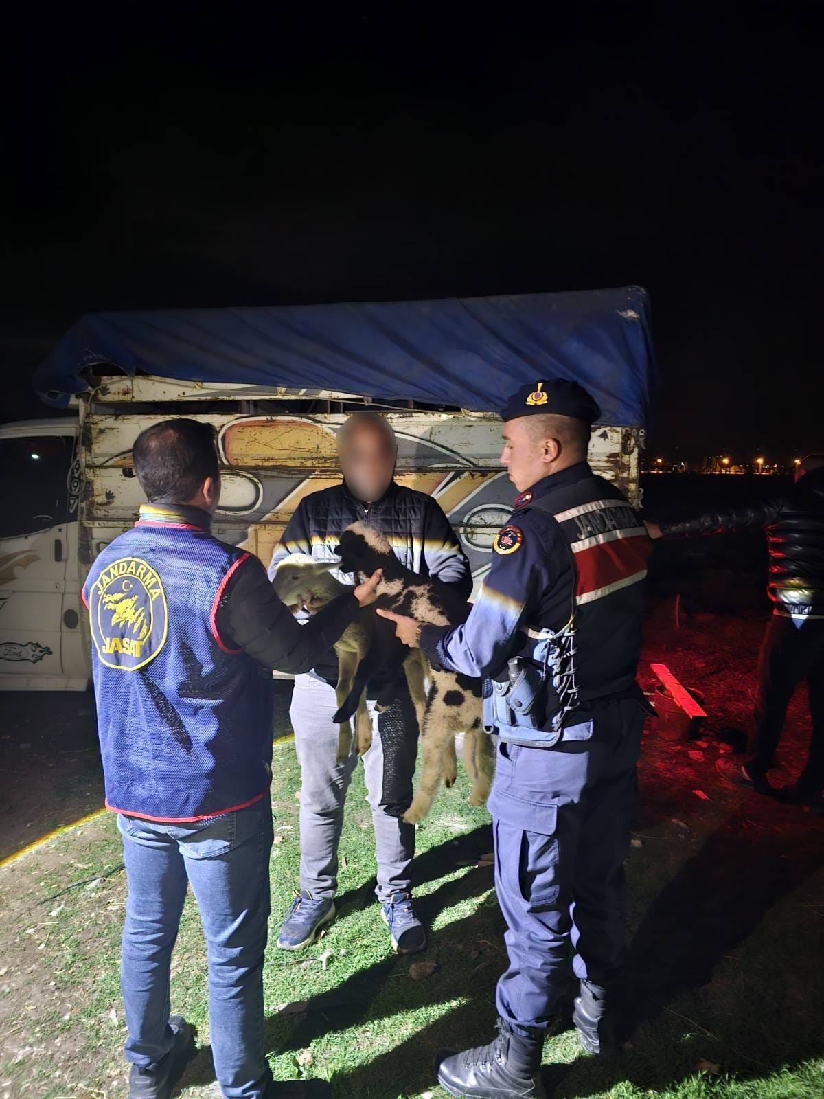 Sandıklı da Küçükbaş Hayvan Hırsızlığı 4 Şüpeli Tutuklandı 