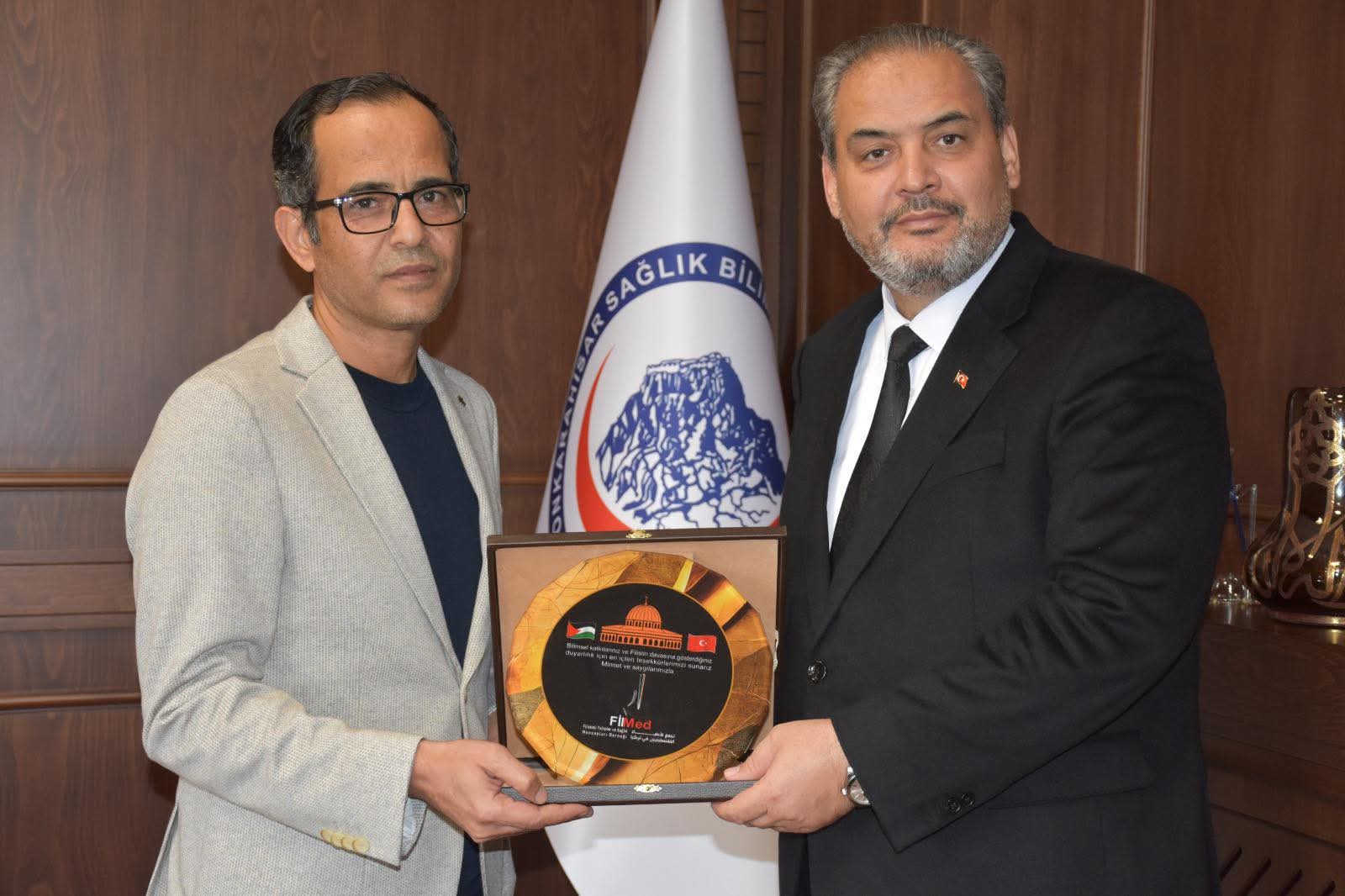 Gazze de Tıp Eğitiminin Yeniden Doğuşuna AFSÜ den Destek