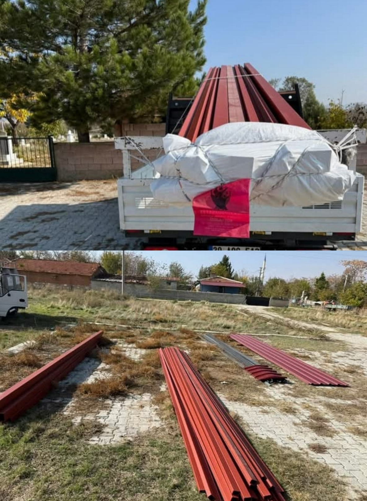 Muhtar Emrah Koç Öncülüğünde Baraklı Köyünde Dayanışma Örneği